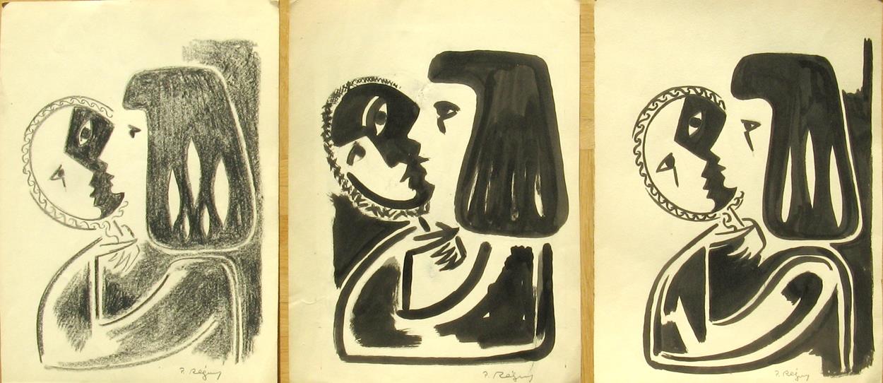 Le Miroir ou L'interrogation, étude, 1974