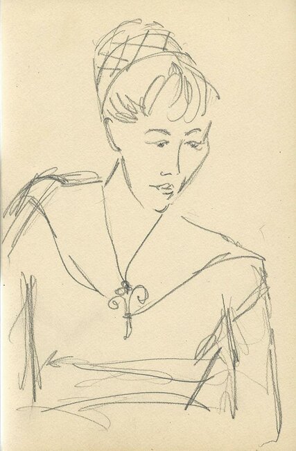 Portrait d'Andrée, 1957-60