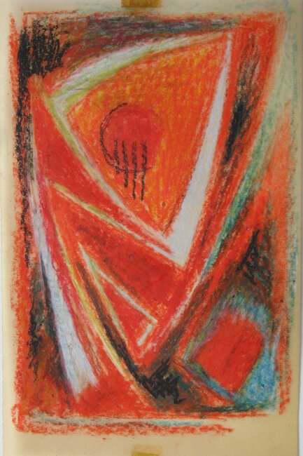 Pastel sur papier calque, 1963-70