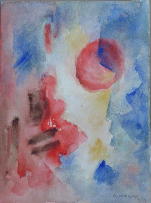 Aquarelle, septembre 1991