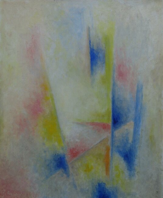 Composition, 73 x 60 cm