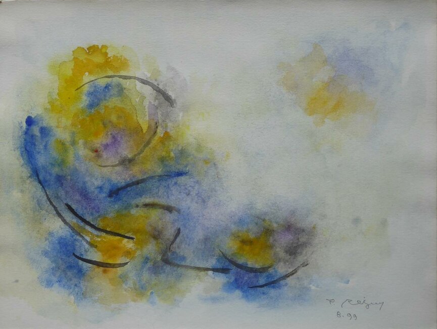 Aquarelle, août 1999