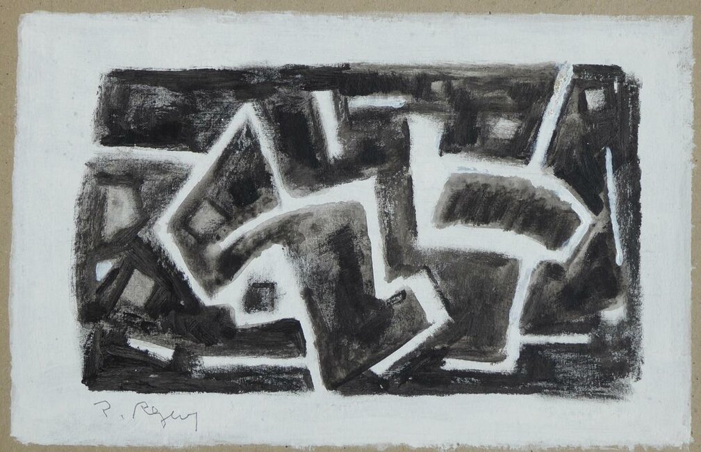 Huile sur carton, 1970-2000