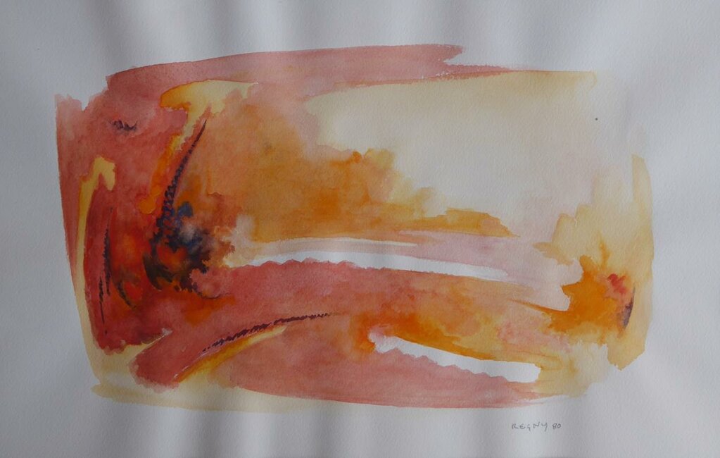Aquarelle, 1980
