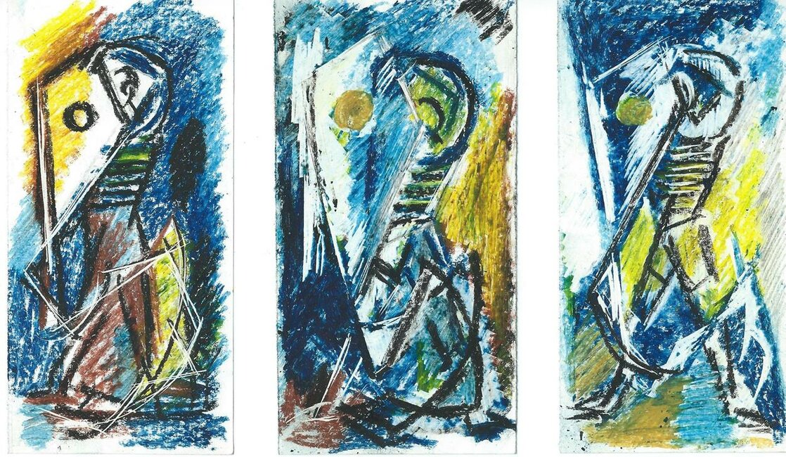 Enfant au cerf-volant, études, 1960 env. 