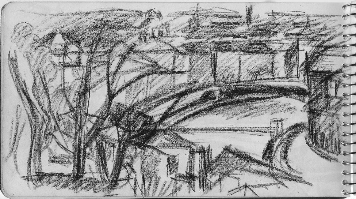 Lyon, Passerelle de l'Homme de la Roche, 1938-40 *