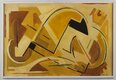 Composition fond jaune (Pour apaiser), 1955 *