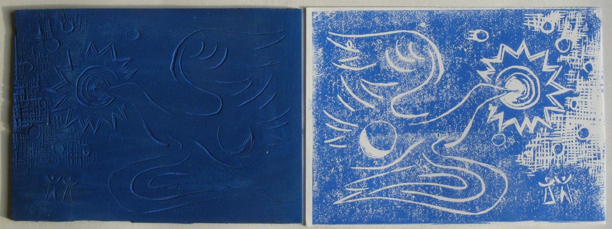 Carte de vœux, Noël 1999