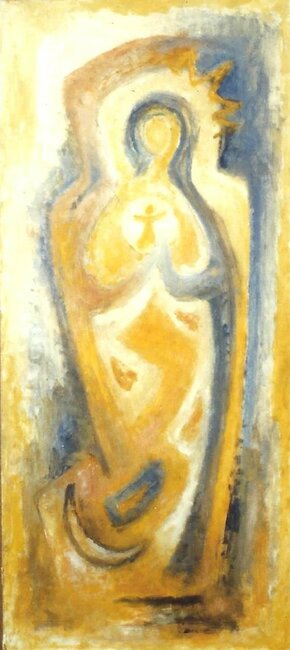 Vierge à l'enfant, années 1990 *