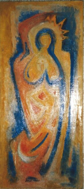 Vierge à l'enfant, années 1990 *