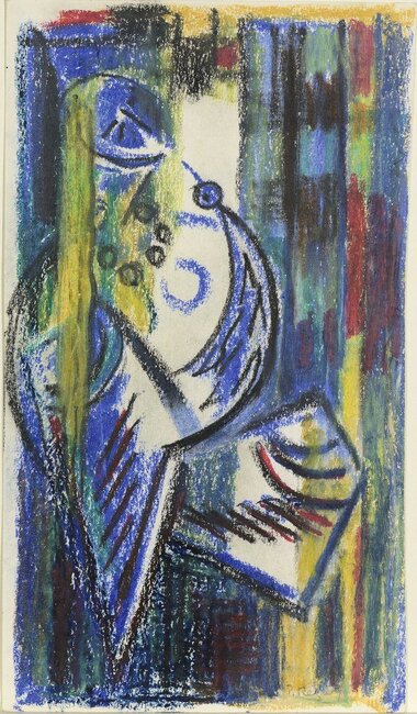 Léda, préparations, 1970 environ *