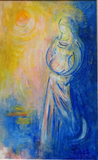 Vierge enceinte, 2003