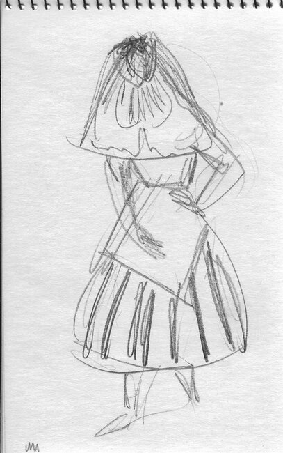 Extraits de carnet de croquis, 1960-64 *