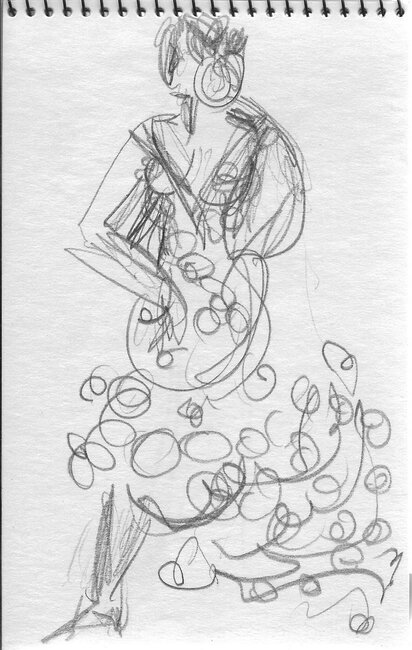 Extraits de carnet de croquis, 1960-64 *