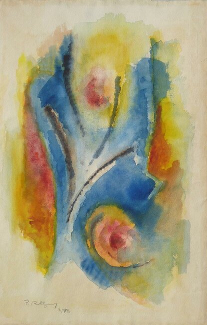 Aquarelle, février 1998 