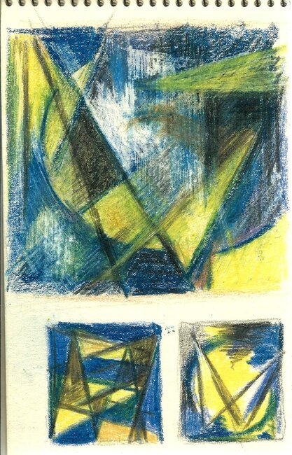 Extraits de carnet de croquis, 1960-64 *