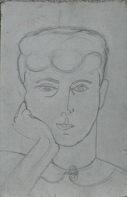 Visage d'Andrée, 1940-1945