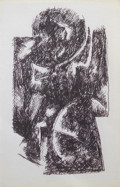 Encre de Chine, 1980-85 environ 