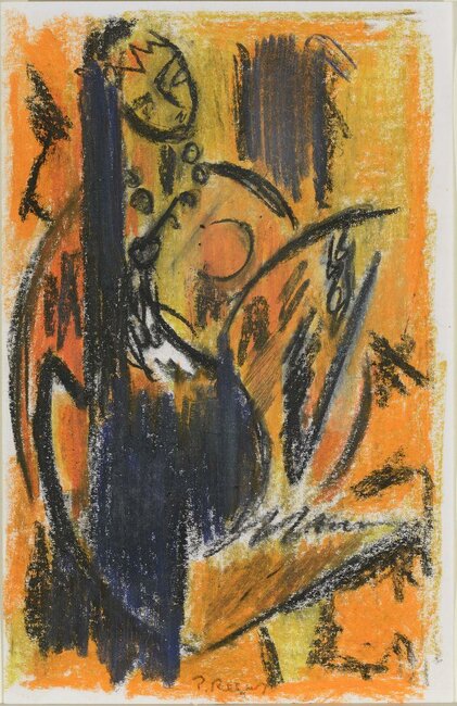 Léda, préparations, 1970 environ *