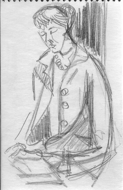 Extraits de carnet de croquis, 1960-64 *