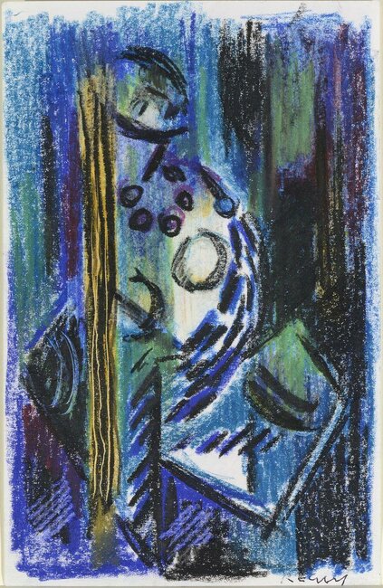 Léda, préparations, 1970 environ *