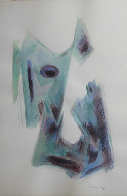 Aquarelle, 1974 