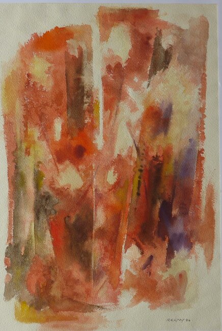 Aquarelle, 1984