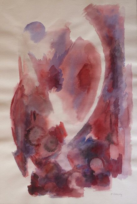 Aquarelle, 1980-90 