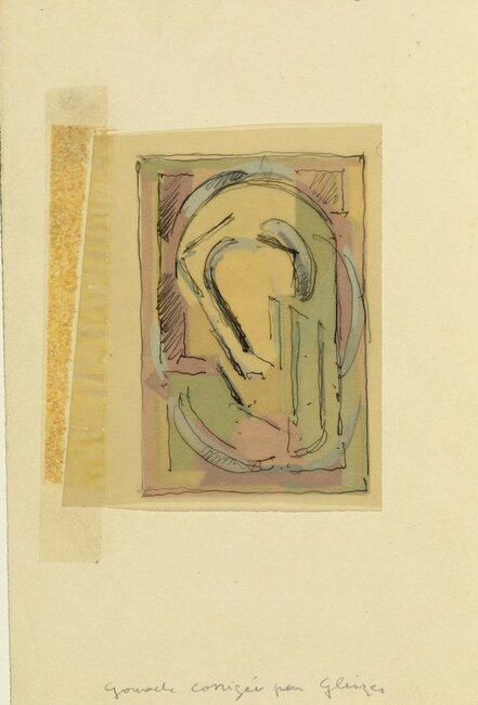 Étude corrigée par A. Gleizes, 1947-48 