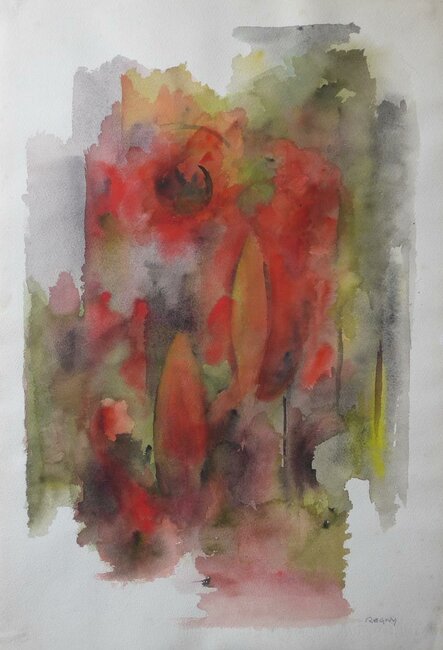 Aquarelle, 1980-90 