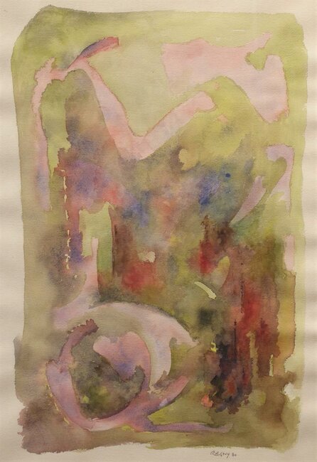 Aquarelle, 1980