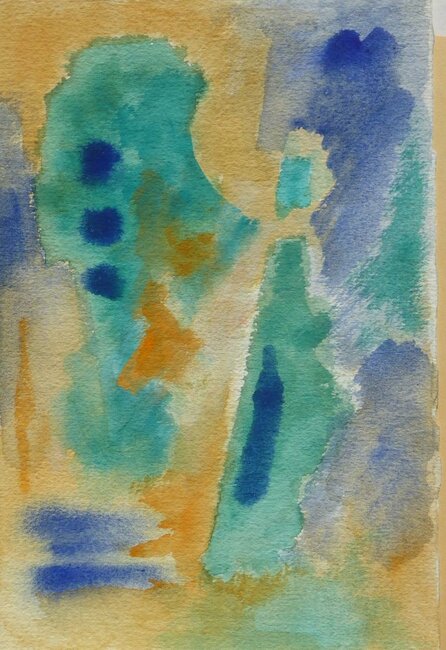 Aquarelle, 9 juillet 1991, Quimiac 