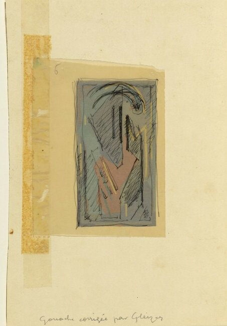Étude corrigée par A. Gleizes, 1947-48