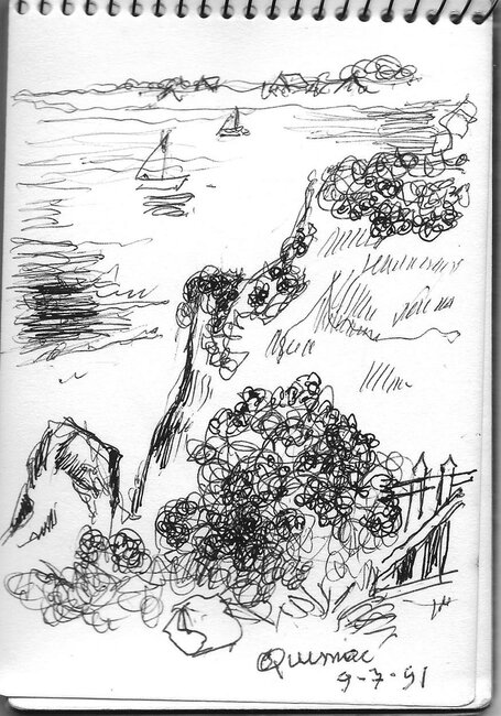 Extraits carnet de croquis 1990-94 *