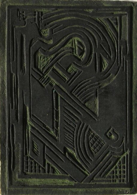Linogravure, 1950 environ *