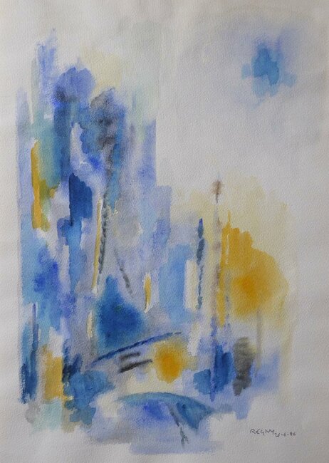 Aquarelle, 1986 26-06 