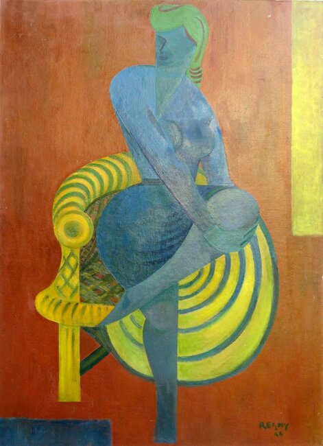 Femme au fauteuil, 1946