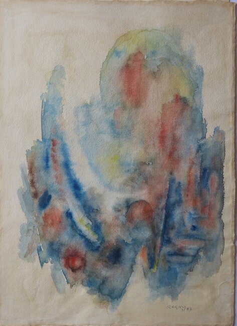 Aquarelle, 1987 22-03 