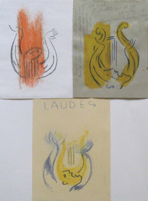Préparations pour la revue Laudes, 2000-2005
