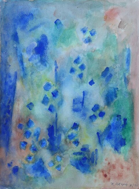 Aquarelle, août 1991