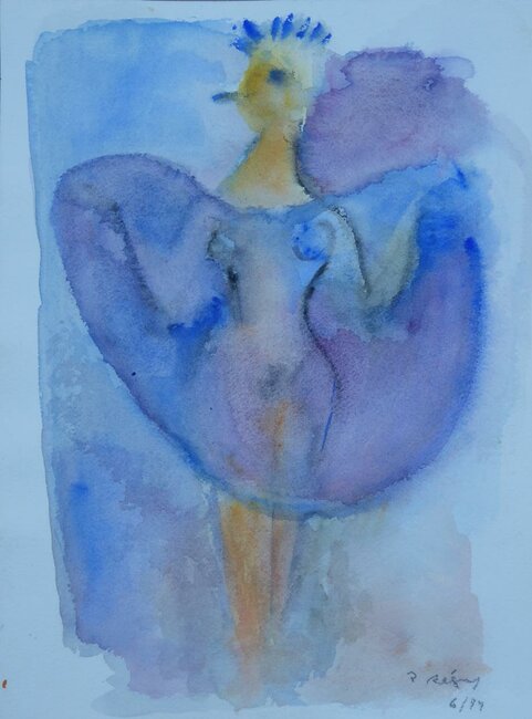 Oiseau femme, juin 1994