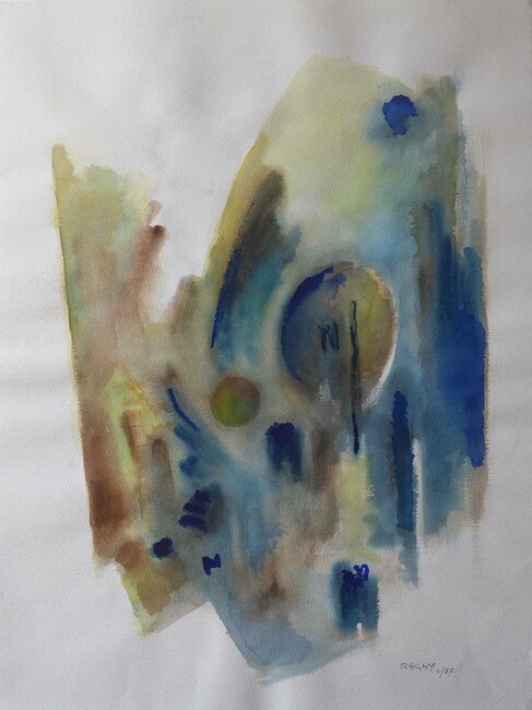 Aquarelle, 1987 