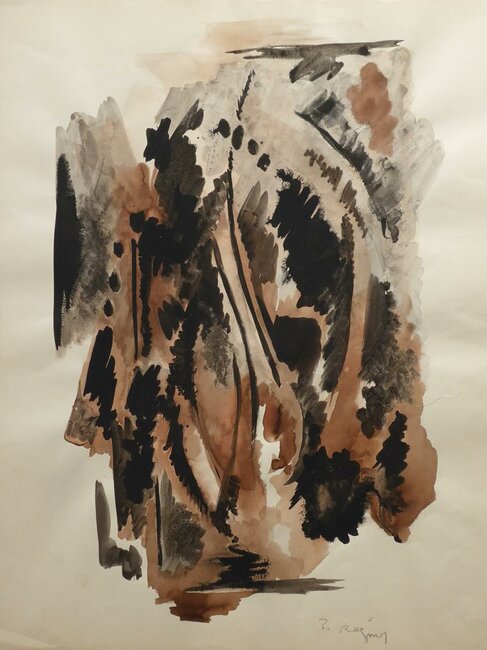Encre, 1980-85 environ 