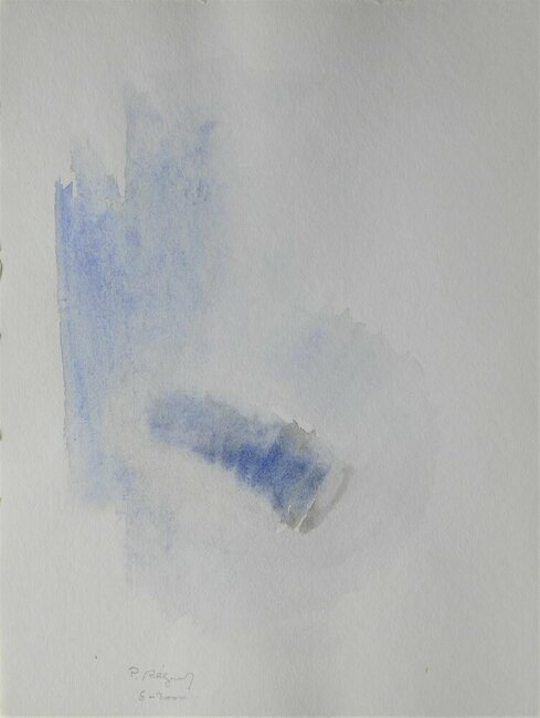 Aquarelle, juin 2000, Arcachon 