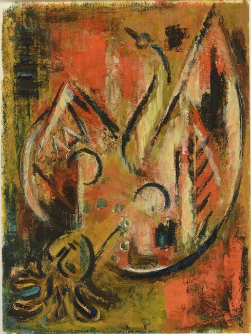 Léda, préparations, 1970 environ