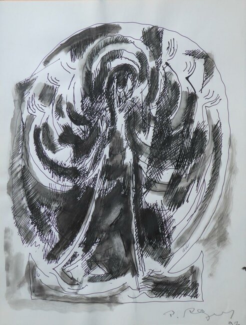 Vierge noire, 3 nov. 1992, à l'abbaye de Tamié 
