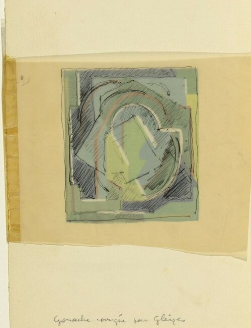 Étude corrigée par A. Gleizes, 1947-48