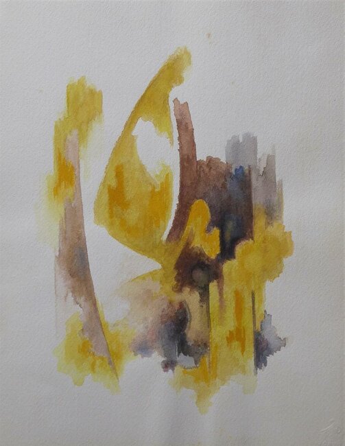 Aquarelle, juillet 1979