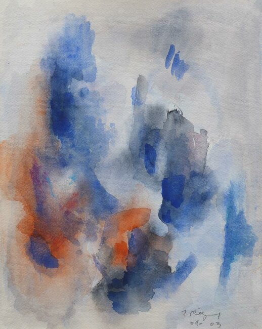 Aquarelle, janvier 2003 