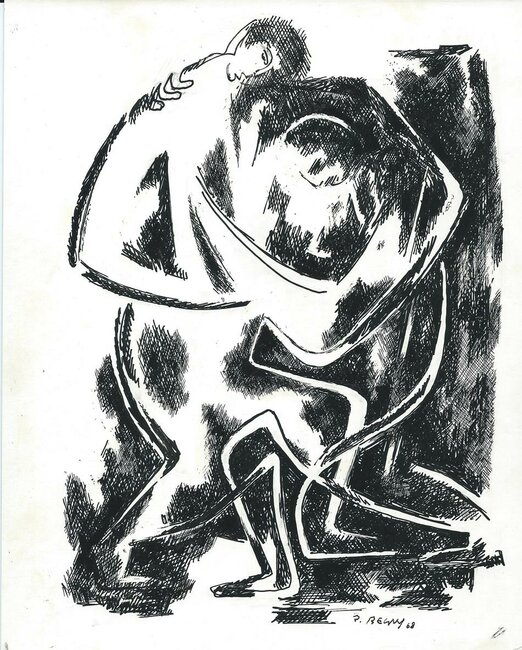 Lutteurs, 1968